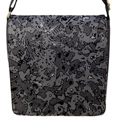 Comic Book Camouflage Flap Closure Messenger Bag (s)