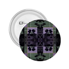 Chive Purple Black Abstract Art Pattern 2 25  Buttons by SpinnyChairDesigns