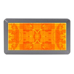 Orange Peel Abstract Batik Pattern Memory Card Reader (mini) by SpinnyChairDesigns