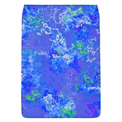 Bright Blue Paint Splatters Removable Flap Cover (s) by SpinnyChairDesigns