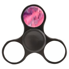 Pink Purple Diamond Pattern Finger Spinner by SpinnyChairDesigns