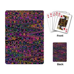 Colorful Bohemian Mosaic Pattern Playing Cards Single Design (rectangle) by SpinnyChairDesigns