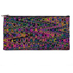 Colorful Bohemian Mosaic Pattern Pencil Case by SpinnyChairDesigns