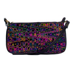 Colorful Bohemian Mosaic Pattern Shoulder Clutch Bag by SpinnyChairDesigns