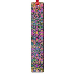 Colorful Bohemian Mosaic Pattern Large Book Marks by SpinnyChairDesigns