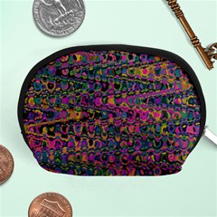 Colorful Bohemian Mosaic Pattern Accessory Pouch (medium) by SpinnyChairDesigns