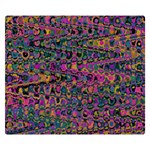 Colorful Bohemian Mosaic Pattern Double Sided Flano Blanket (Small)  50 x40  Blanket Front