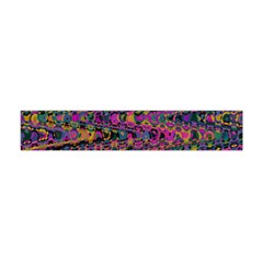 Colorful Bohemian Mosaic Pattern Flano Scarf (mini) by SpinnyChairDesigns