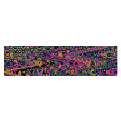 Colorful Bohemian Mosaic Pattern Satin Scarf (oblong)