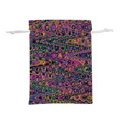 Colorful Bohemian Mosaic Pattern Lightweight Drawstring Pouch (l) by SpinnyChairDesigns