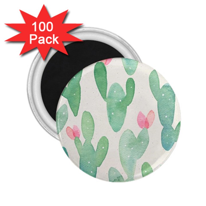 Photography-backdrops-for-baby-pictures-cactus-photo-studio-background-for-birthday-shower-xt-5654 2.25  Magnets (100 pack) 