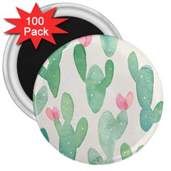 Photography-backdrops-for-baby-pictures-cactus-photo-studio-background-for-birthday-shower-xt-5654 3  Magnets (100 Pack) by Sobalvarro