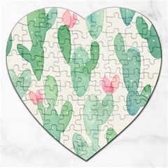 Photography-backdrops-for-baby-pictures-cactus-photo-studio-background-for-birthday-shower-xt-5654 Jigsaw Puzzle (heart) by Sobalvarro