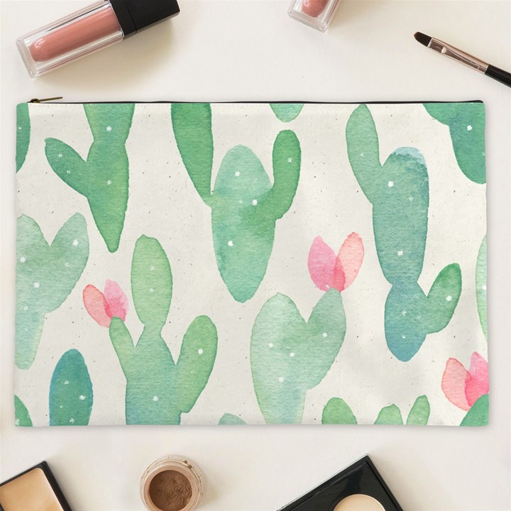 Photography-backdrops-for-baby-pictures-cactus-photo-studio-background-for-birthday-shower-xt-5654 Cosmetic Bag (XXL)