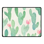 Photography-backdrops-for-baby-pictures-cactus-photo-studio-background-for-birthday-shower-xt-5654 Double Sided Fleece Blanket (Small)  45 x34  Blanket Front