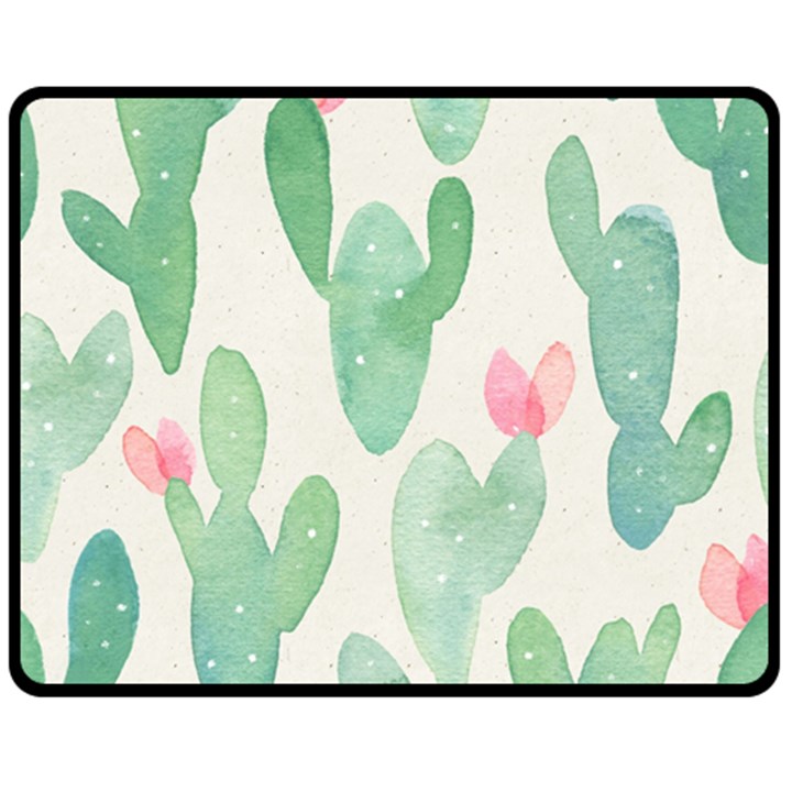 Photography-backdrops-for-baby-pictures-cactus-photo-studio-background-for-birthday-shower-xt-5654 Double Sided Fleece Blanket (Medium) 