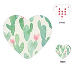 Photography-backdrops-for-baby-pictures-cactus-photo-studio-background-for-birthday-shower-xt-5654 Playing Cards Single Design (Heart) Front