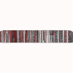 Abstract Grunge Stripes Red White Green Small Bar Mats by SpinnyChairDesigns