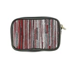 Abstract Grunge Stripes Red White Green Coin Purse Back