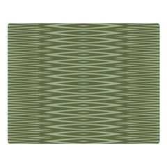 Chive And Olive Stripes Pattern Double Sided Flano Blanket (large)  by SpinnyChairDesigns