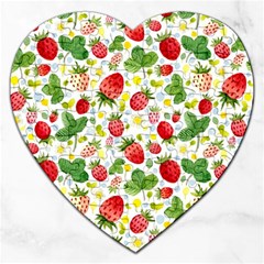 Huayi-vinyl-backdrops-for-photography-strawberry-wall-decoration-photo-backdrop-background-baby-show Jigsaw Puzzle (heart) by Sobalvarro