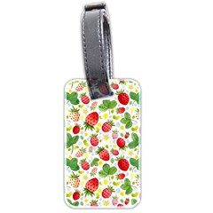 Huayi-vinyl-backdrops-for-photography-strawberry-wall-decoration-photo-backdrop-background-baby-show Luggage Tag (two Sides) by Sobalvarro