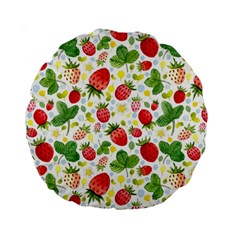 Huayi-vinyl-backdrops-for-photography-strawberry-wall-decoration-photo-backdrop-background-baby-show Standard 15  Premium Round Cushions by Sobalvarro