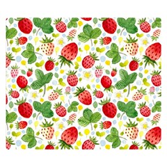 Huayi-vinyl-backdrops-for-photography-strawberry-wall-decoration-photo-backdrop-background-baby-show Double Sided Flano Blanket (small)  by Sobalvarro