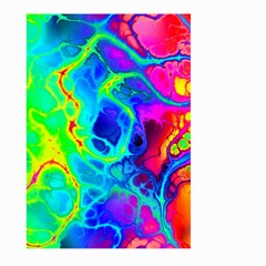 Abstract Art Tie Dye Rainbow Large Garden Flag (two Sides) by SpinnyChairDesigns