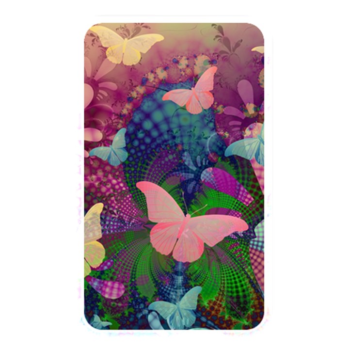 Butterfly Garden Art Memory Card Reader (Rectangular)