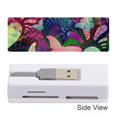 Butterfly Garden Art Memory Card Reader (stick) by SpinnyChairDesigns