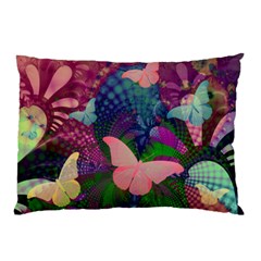 Butterfly Garden Art Pillow Case (two Sides)