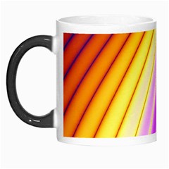 Sporty Stripes Swoosh Purple Gold Red Morph Mugs by SpinnyChairDesigns