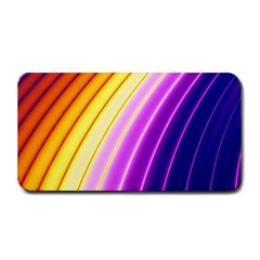 Sporty Stripes Swoosh Purple Gold Red Medium Bar Mats by SpinnyChairDesigns