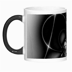 Abstract Black And White Art Morph Mugs by SpinnyChairDesigns