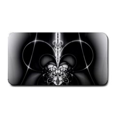 Abstract Black And White Art Medium Bar Mats by SpinnyChairDesigns