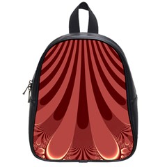 Vermilion Stripes School Bag (Small)