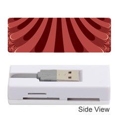 Vermilion Stripes Memory Card Reader (Stick)