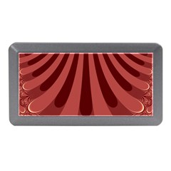 Vermilion Stripes Memory Card Reader (mini) by SpinnyChairDesigns