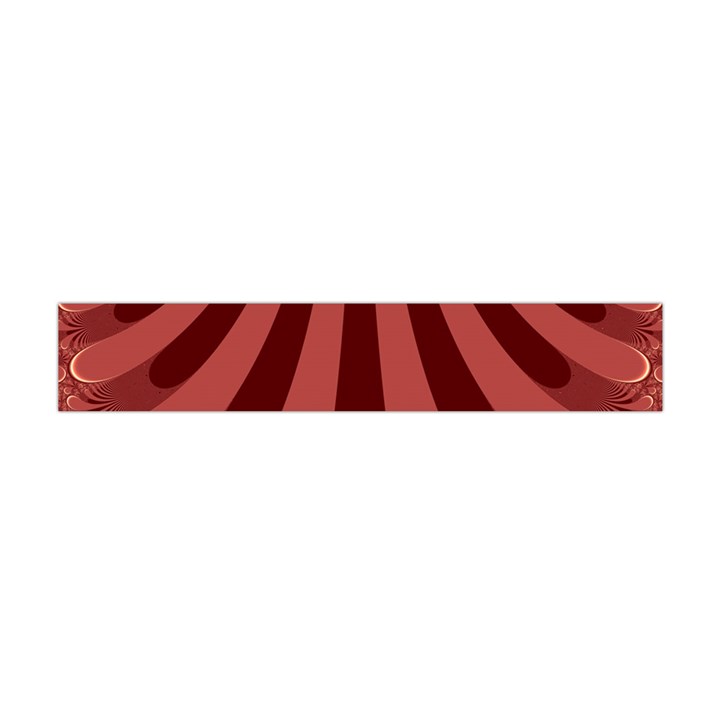 Vermilion Stripes Flano Scarf (Mini)