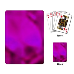 Fun Fuschia Playing Cards Single Design (rectangle) by Janetaudreywilson