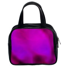 Fun Fuschia Classic Handbag (two Sides) by Janetaudreywilson