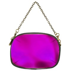 Fun Fuschia Chain Purse (one Side) by Janetaudreywilson