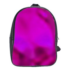 Fun Fuschia School Bag (large) by Janetaudreywilson