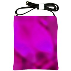 Fun Fuschia Shoulder Sling Bag by Janetaudreywilson