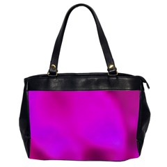 Fun Fuschia Oversize Office Handbag (2 Sides) by Janetaudreywilson