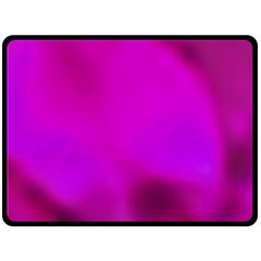 Fun Fuschia Fleece Blanket (large)  by Janetaudreywilson