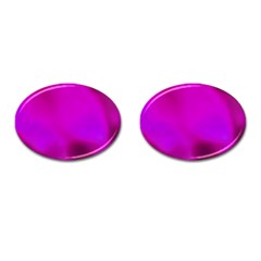 Fun Fuschia Cufflinks (oval) by Janetaudreywilson