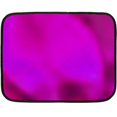 Fun Fuschia Double Sided Fleece Blanket (mini)  by Janetaudreywilson