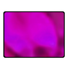 Fun Fuschia Double Sided Fleece Blanket (small)  by Janetaudreywilson